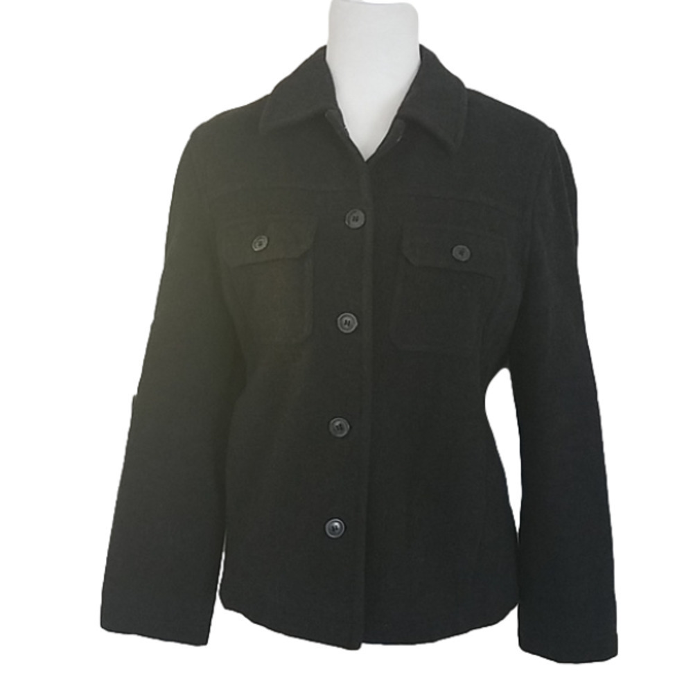 J Crew wool blend coat sz Small